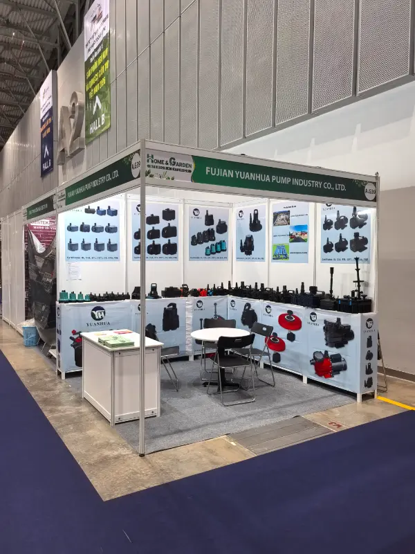 A Fujian Yuanhua Pump Industry Co., Ltd. a Saigon Kiállítási és Kongresszusi Központban – SECC